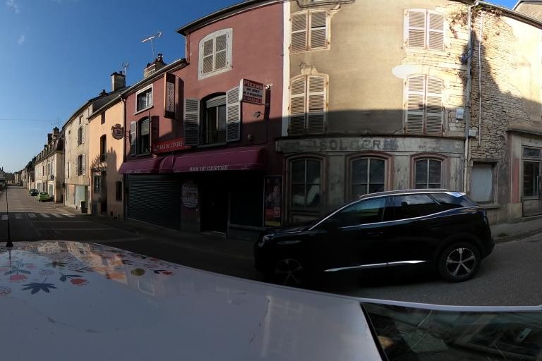 La rue de Les Ciseaux D&rsquo;Anais à Champlitte