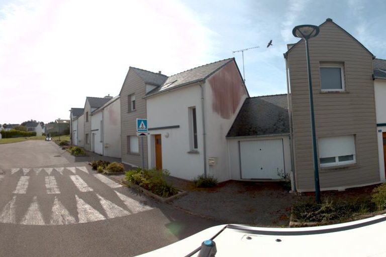La rue de Les Ciseaux De Sabine à Saint-Nic