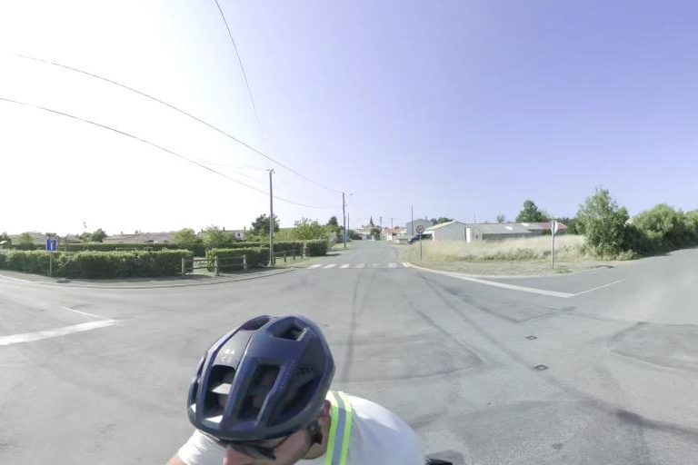La rue de Les Ciseaux De Nelly à Triaize