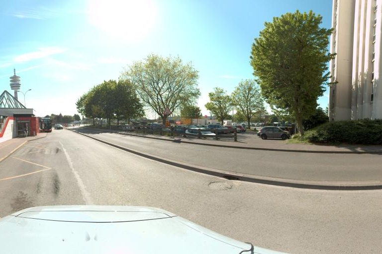 La rue de Les Ciseaux D&rsquo;Helene à Mons-En-Baru0153ul