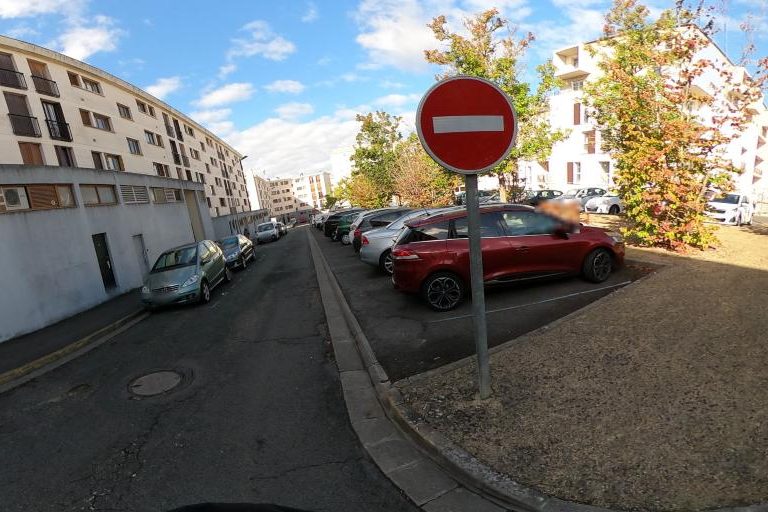 La rue de Les Ciseaux De Brigida à Joue-Les-Tours