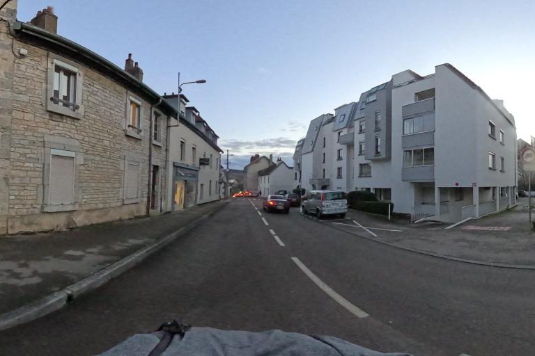 La rue de Ciseaux De Nihal à Besancon