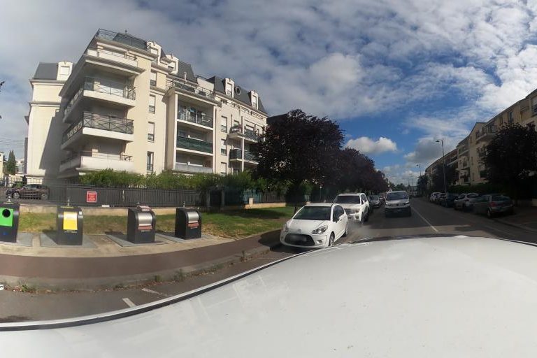 La rue de Les Ciseaux D&rsquo;Irene à Franconville