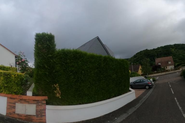 La rue de Les Ciseaux De Christine à Amfreville-La-Mi-Voie