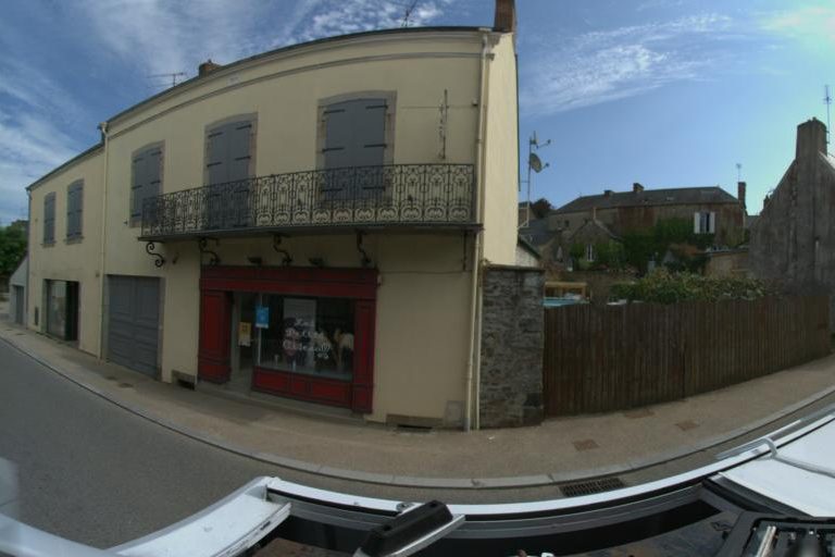 La rue de Les Petits Ciseaux à Le Bourgneuf-La-Foret