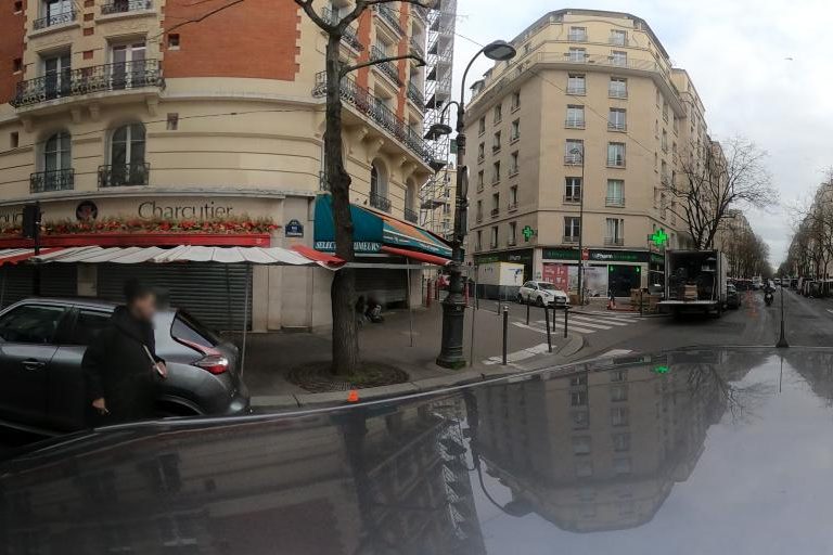 La rue de Les Ciseaux De Nico à Paris