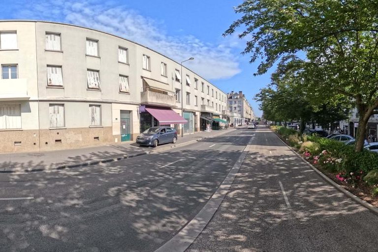 La rue de Golden Ciseaux à Tours