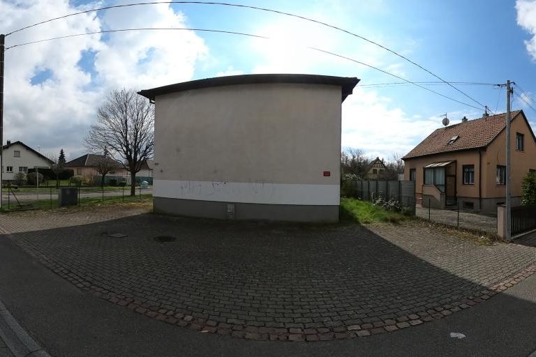 La rue de Les Ciseaux D&rsquo;Or & Lie à Kingersheim