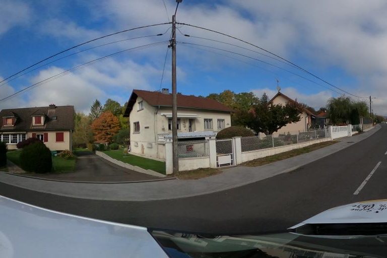 La rue de L&rsquo;Homme Aux Ciseaux D&rsquo;Argent à Champagney