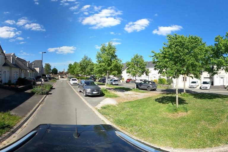 La rue de La Boucle Blonde à Trelaze