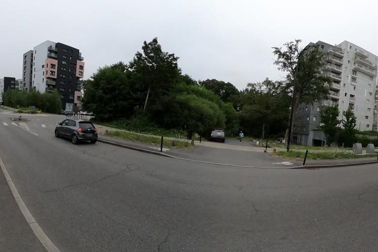 La rue de L&rsquo;Instant Brushing à Saint-Herblain