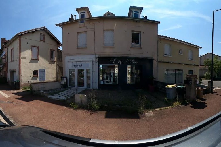 La rue de L&rsquo;Épi Chic à Bonson
